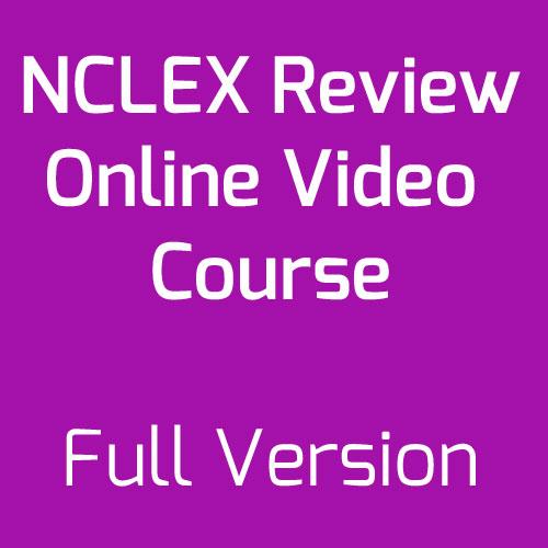 NCLEX Review Online Video Course - Full Version